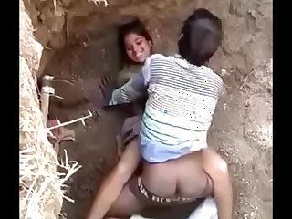 Indian outdoor sex throw a spanner into someone's skin works in someone's skin action