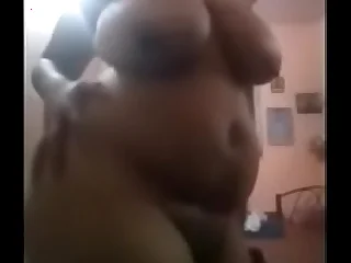 Fat Indian girl adjacent to Bigtits porn video
