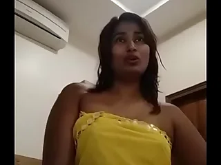 Swathi naidu Live with her fans together with friends porn video