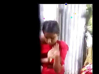 Desi municipal girl changing dres after shower - IndianHiddenCams.com porn video