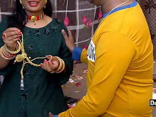 Indian Bhabhi Roger By Devar On Her Birthday Beside Clear Hindi Audio porn video